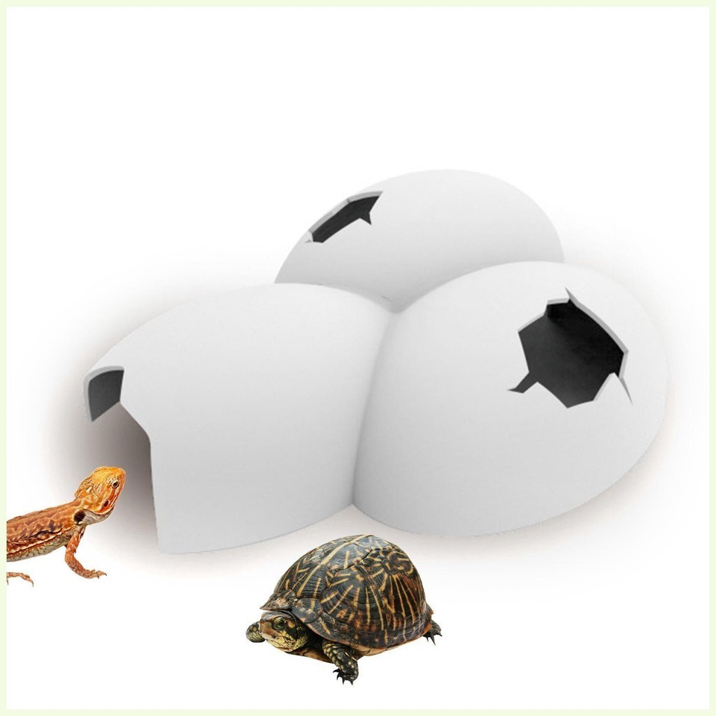 Reptile Hide Egg Shape Reptile Simulation Rock Cave Hideouts Bearded