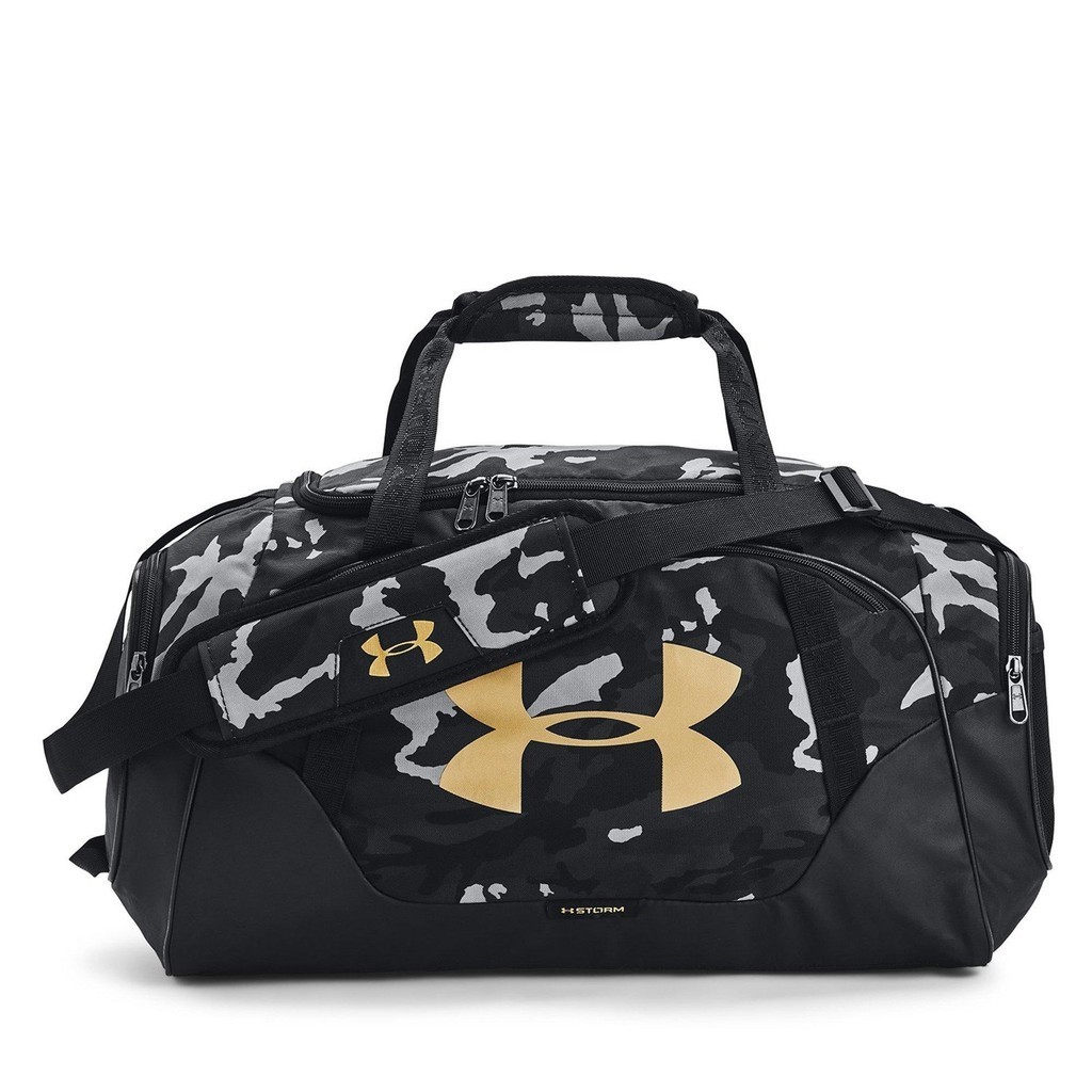 Under Armour Mens Undeniable 3.0 Small Duffle Bag (BlK/Mtllic Gold