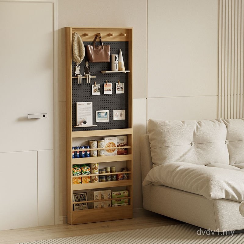Hole Board Behind Door Ultra-Thin Storage Rack Behind Door Storage ...