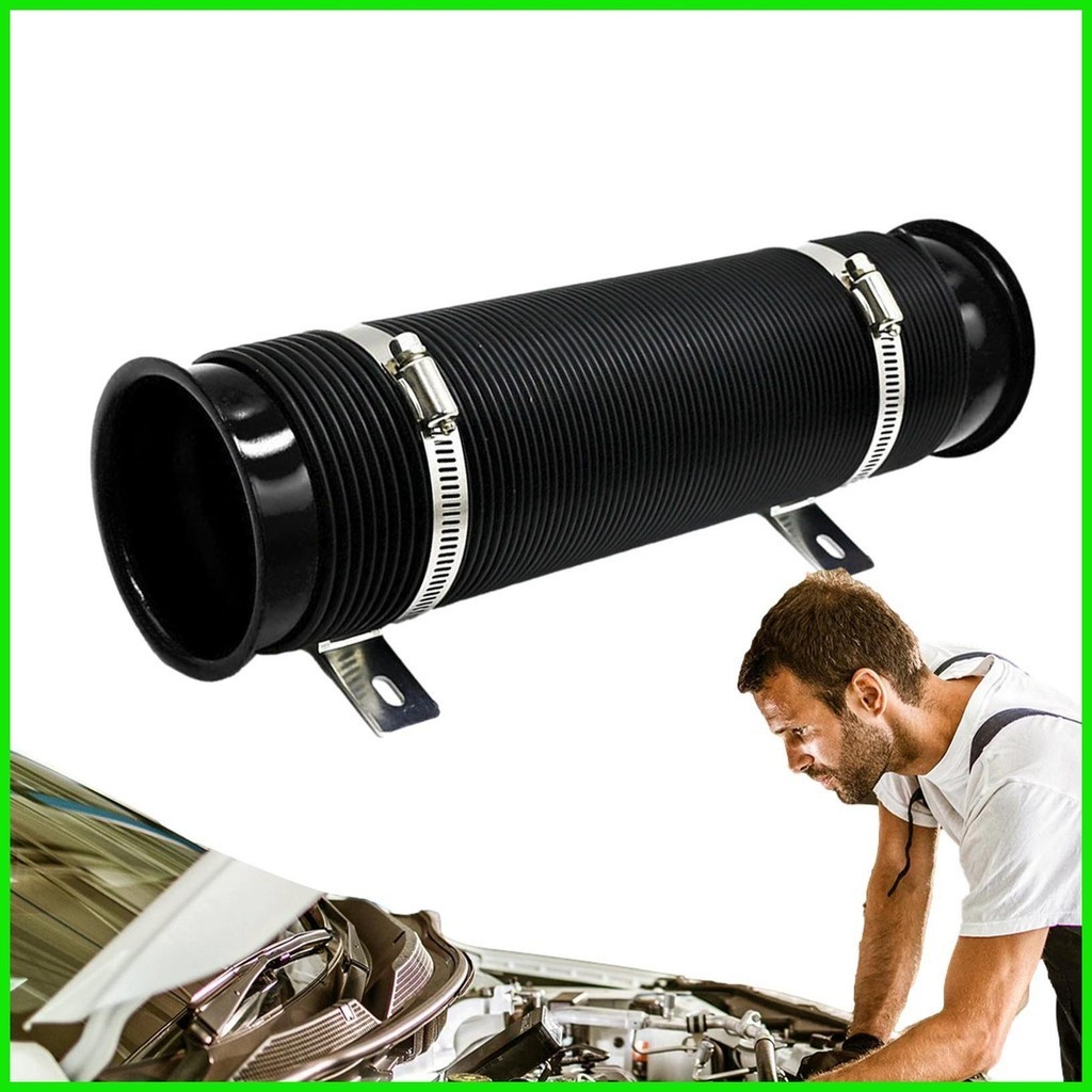 Air Intake Pipe Universal Car Air Intake Pipe 76mm Flexible Air Duct ...