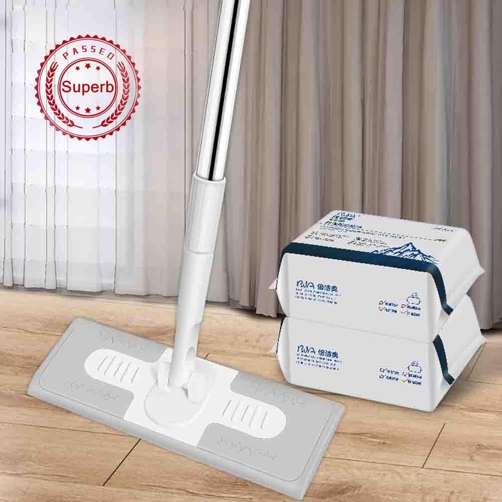 Static Dusting Paper Mop Dust Mop Wet And Dry Mopping Cloths Disposable