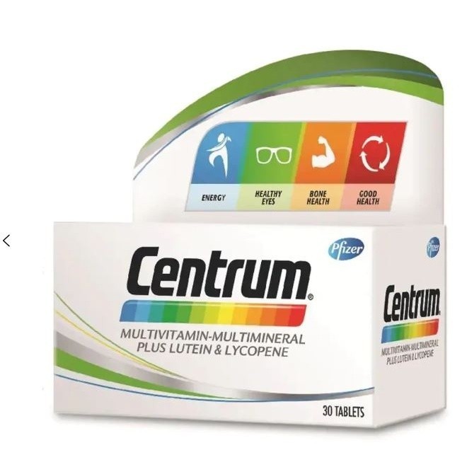 Centrum Multivitamin Multiminerals Plus Lutein and Lycopene Shopee