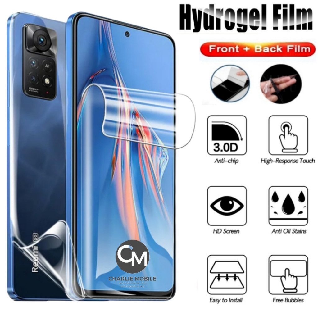 Antiscratch Hydrogel jelly screen protector full cover Xioami Redmi