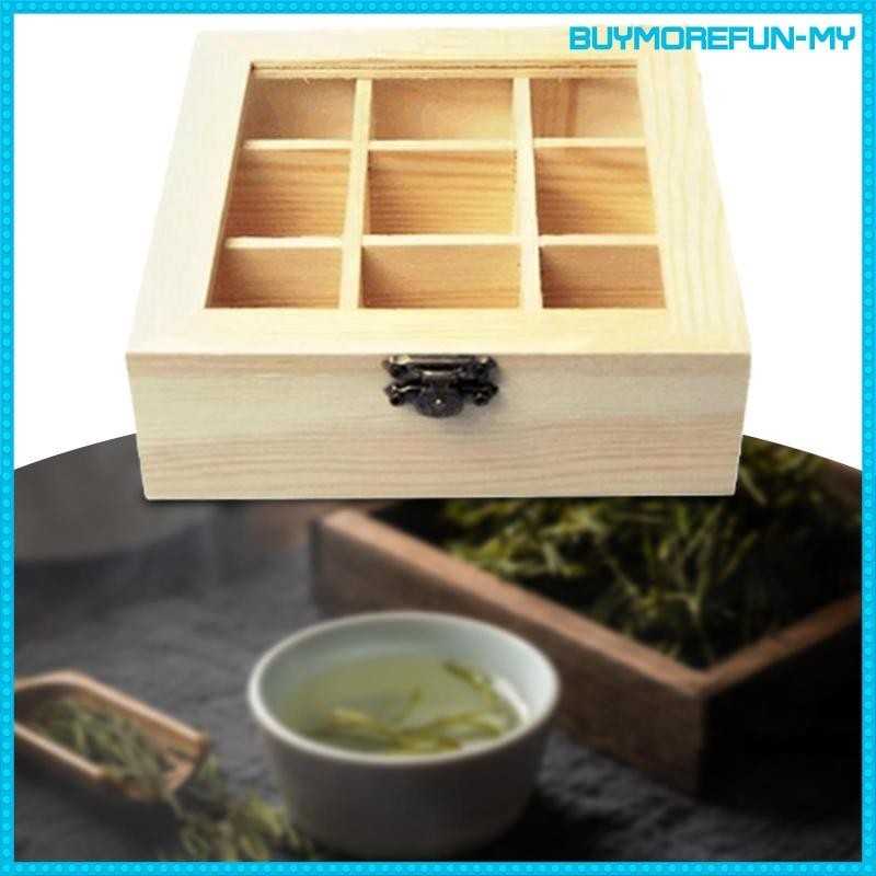 [BuymorefunMY] Tea Box Organizer, Tea Container Organizer Storage ...