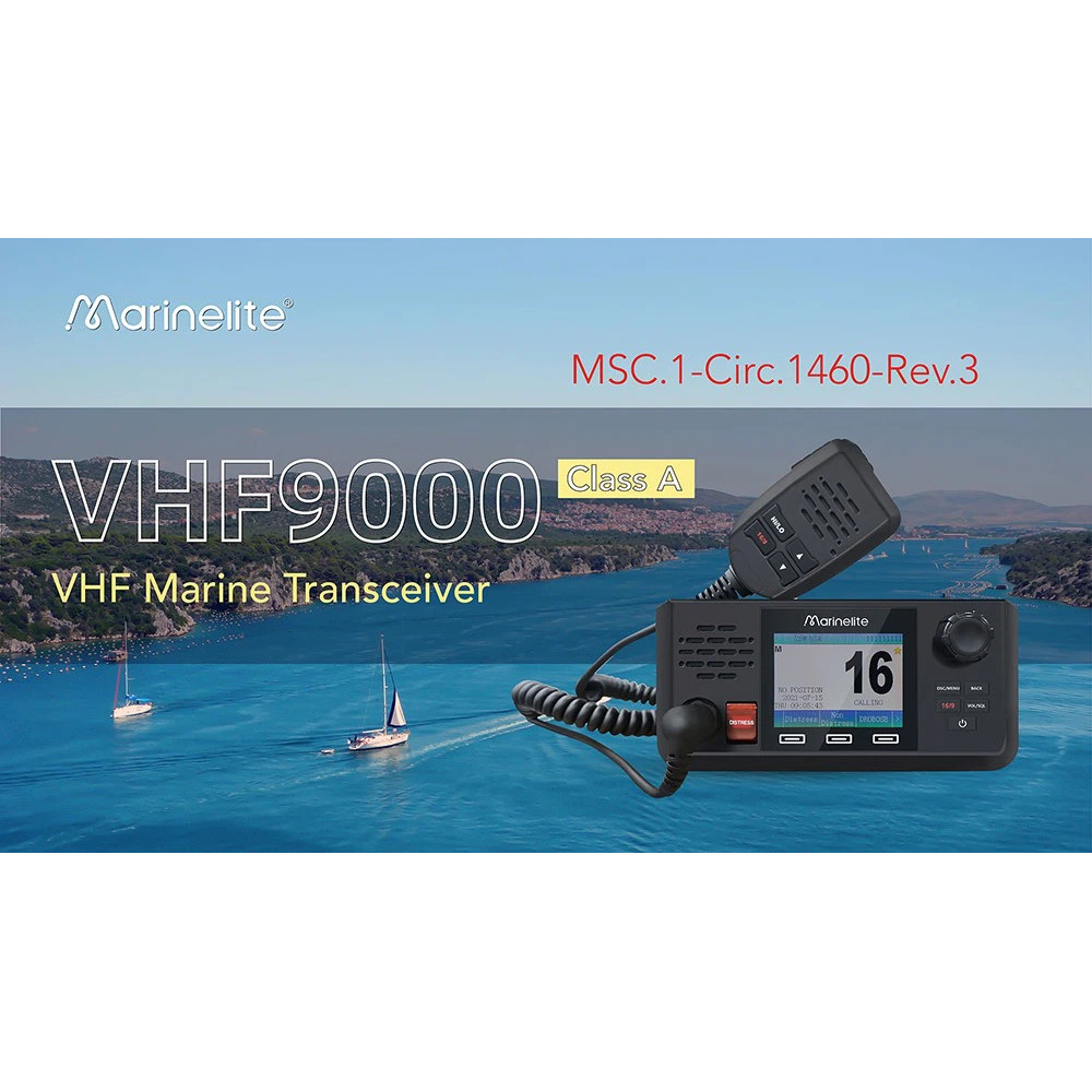 OVA Marinelite VHF9000 GMDSS Marine Class A VHF Radio with DSC | Shopee ...