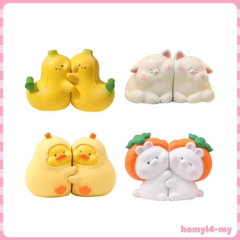 [HomyldfMY] Book End, Cute Decorative Bookend ,Hold Books, Resin Funny ...