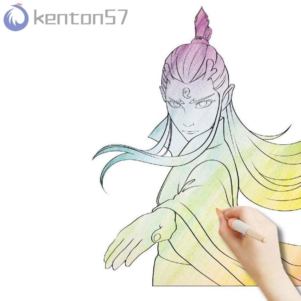 KENTON Ne Zha Drawing Book, Movie Peripherals Paper Cartoon Coloring ...