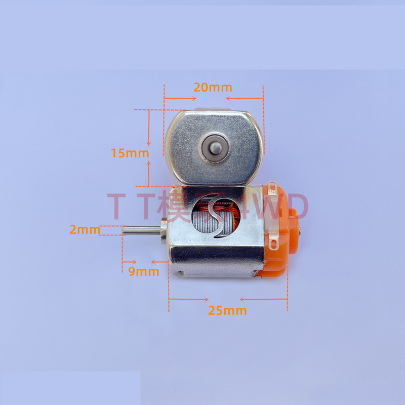 Four-wheel Drive Motor High-speed 3V5,0000 Rpm Violent Motor Tamiya ...