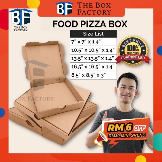 Pizza Box|Food Box ️‍🔥 Cake Box ️‍🔥 Shipping Food Storage Boxes | Kotak ...