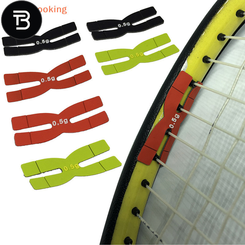 TB] Badminton Racket Weight Racket Head Balance Strips H-shaped Tennis ...