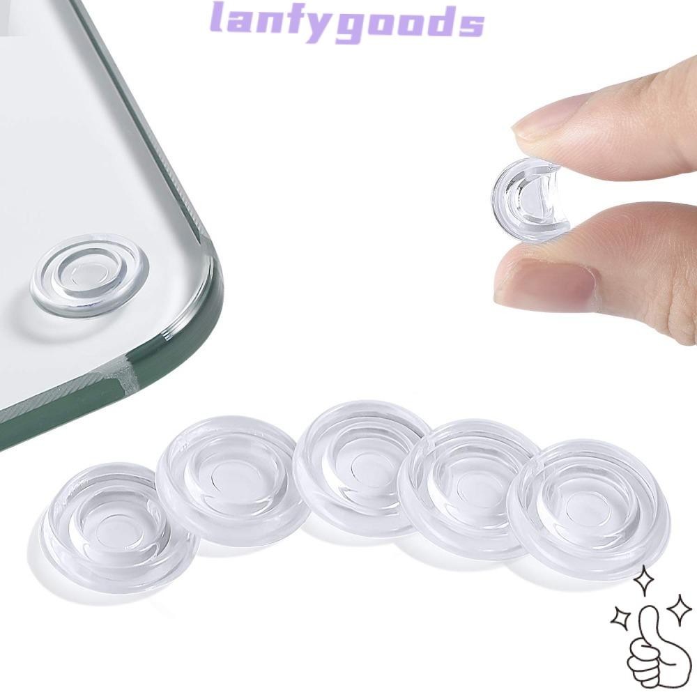 LAN Glass Table Top Anti Slip Pads, Round Glass Table Top Bumpers