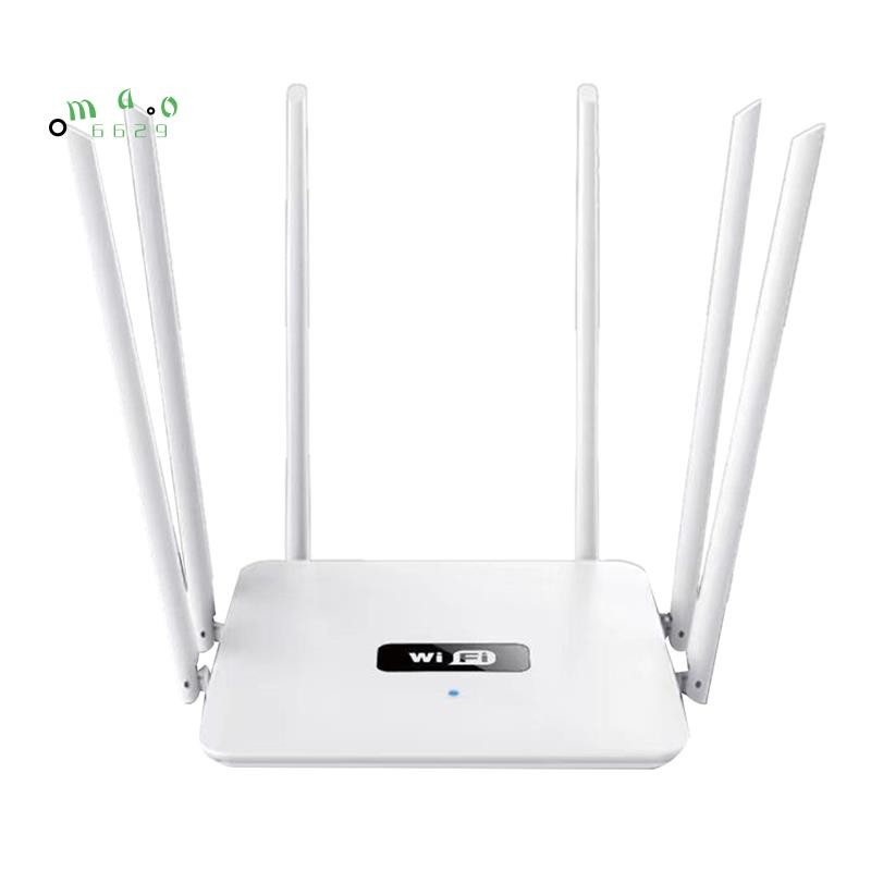 6 Antennas WiFi Router Wireless Router 2.4G 300Mbps AP/Dial Mode Wifi ...