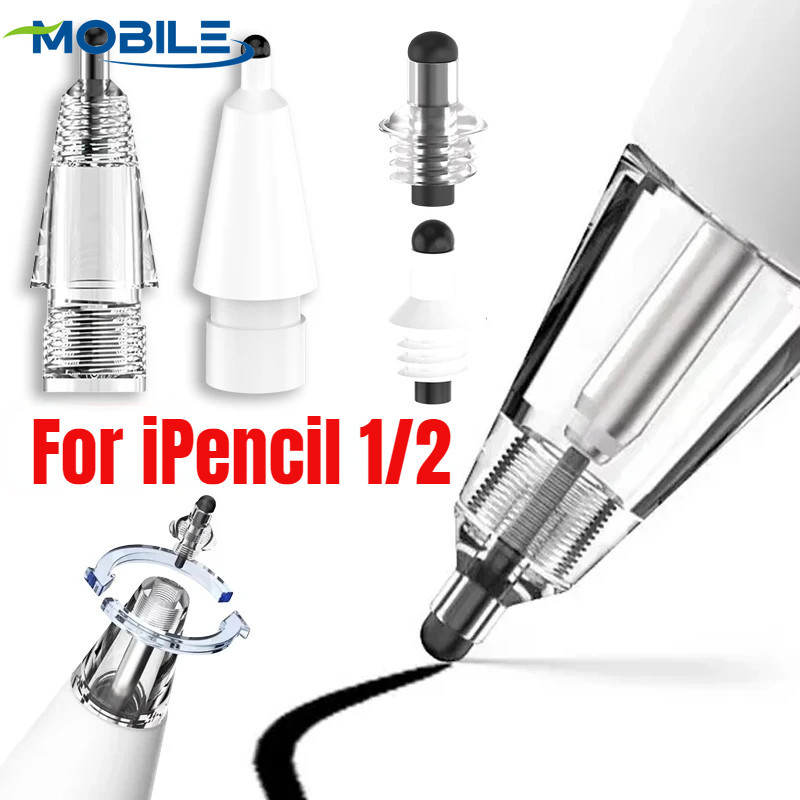 [ Featured ] Pencil Tips - For Touch Screen Tablet - Transparent Spare ...