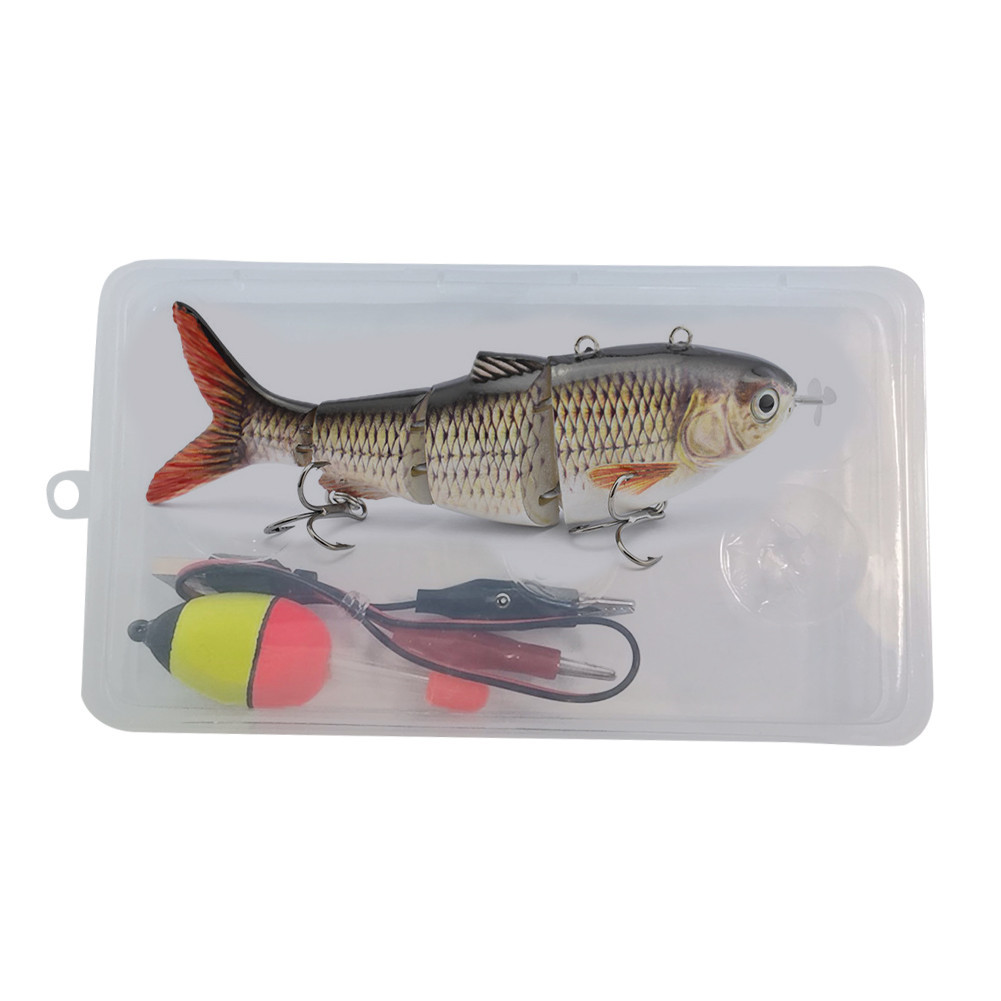 Robotic Fishing Lure 13cm 42g USB Rechargeable Self Swimming