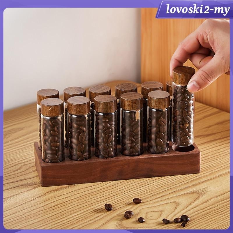 [LovoskiacMY] Coffee Bean Test Tube Dosing Coffee Bean Storage Tubes