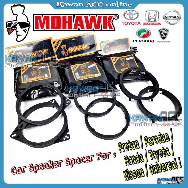 2pcs HONDA/TOYOTA/NISSAN/PROTON/PERODUA/Universal 6.5
