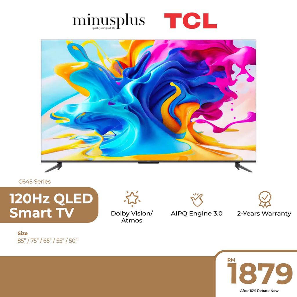 TV C645 UHD QLED (85, 4K, Google TV, 2023) 85C645