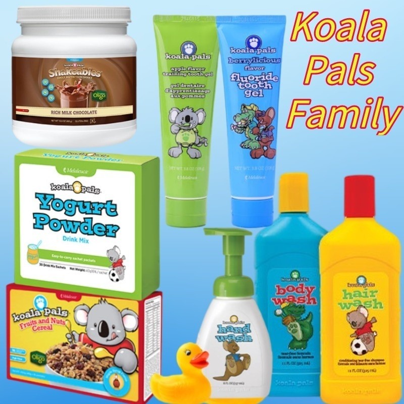 Koala Pals Hair Wash / Body Wash / Shakeables / Yogurt Powder