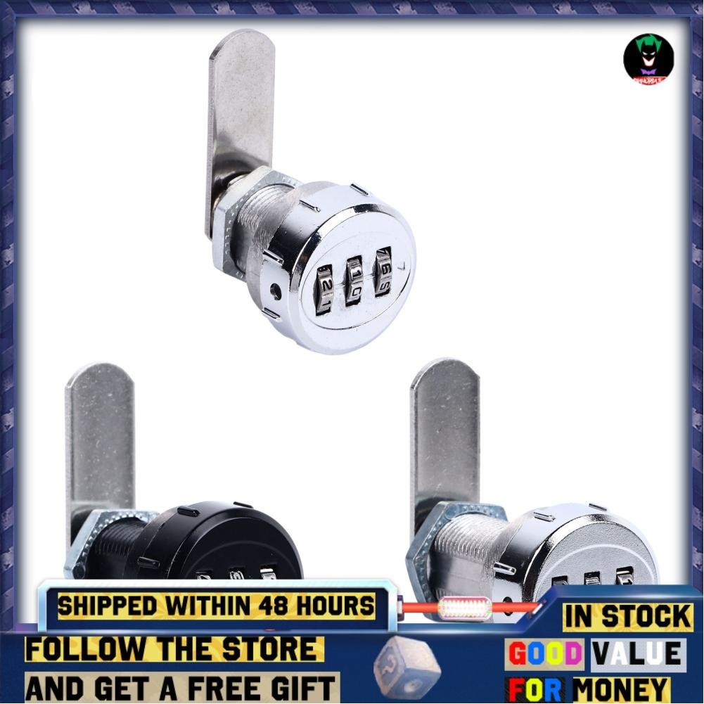 Sinhopsa Combination Cabinet Cam Lock Mini 3 Digit Password Mechanical ...