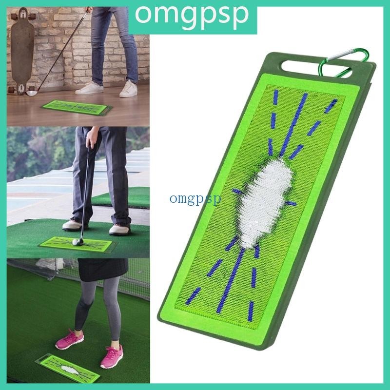 OMG Swing Path Visual Golf Swing Mat Golf Impact Mat Path Feedback Golf ...