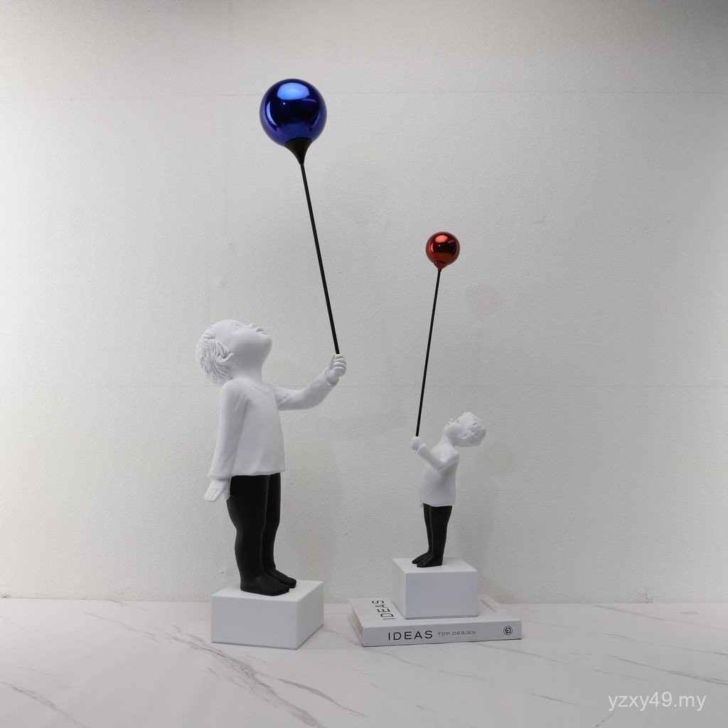 Hiasan Rajah Belon Resin Mewah Minimalis Moden untuk Model Rumah Ruang ...