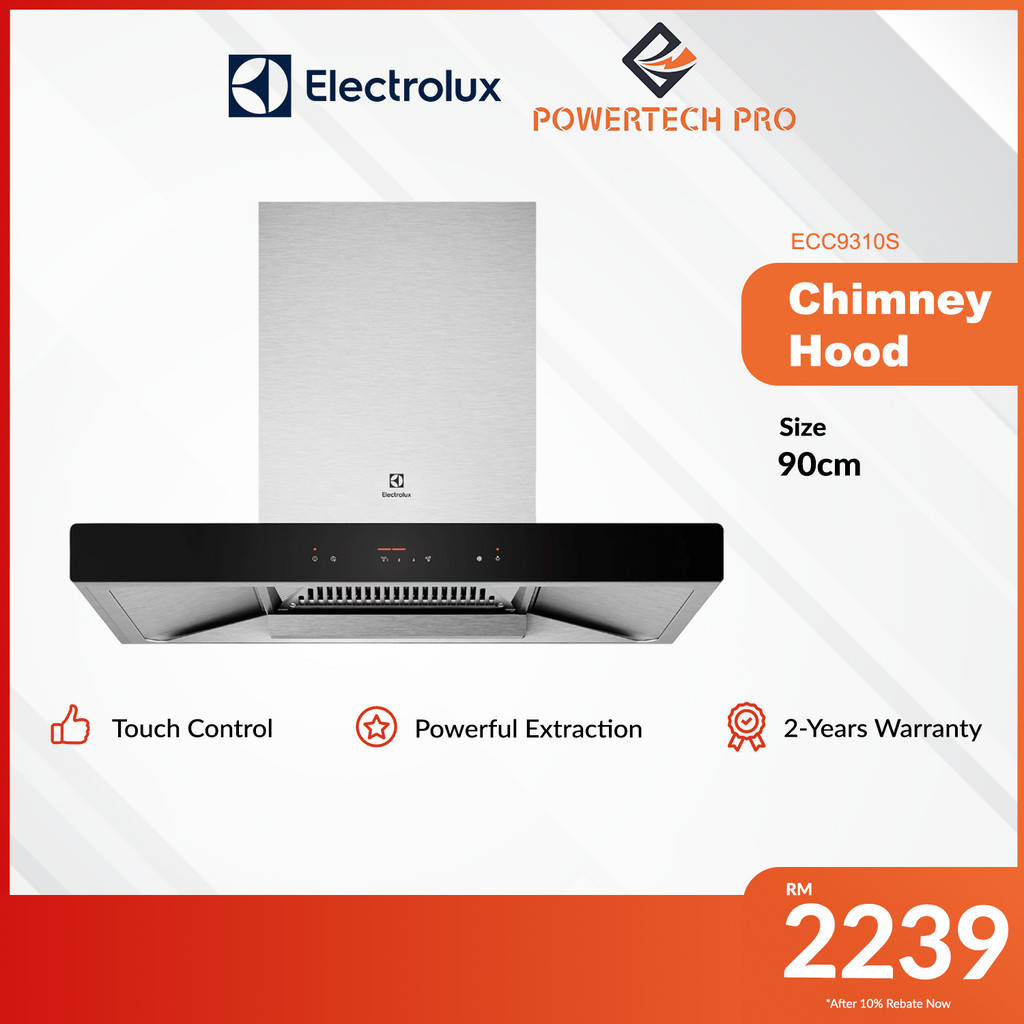 Electrolux Cooker Hood with UltimateTaste 500 Powerful Extraction