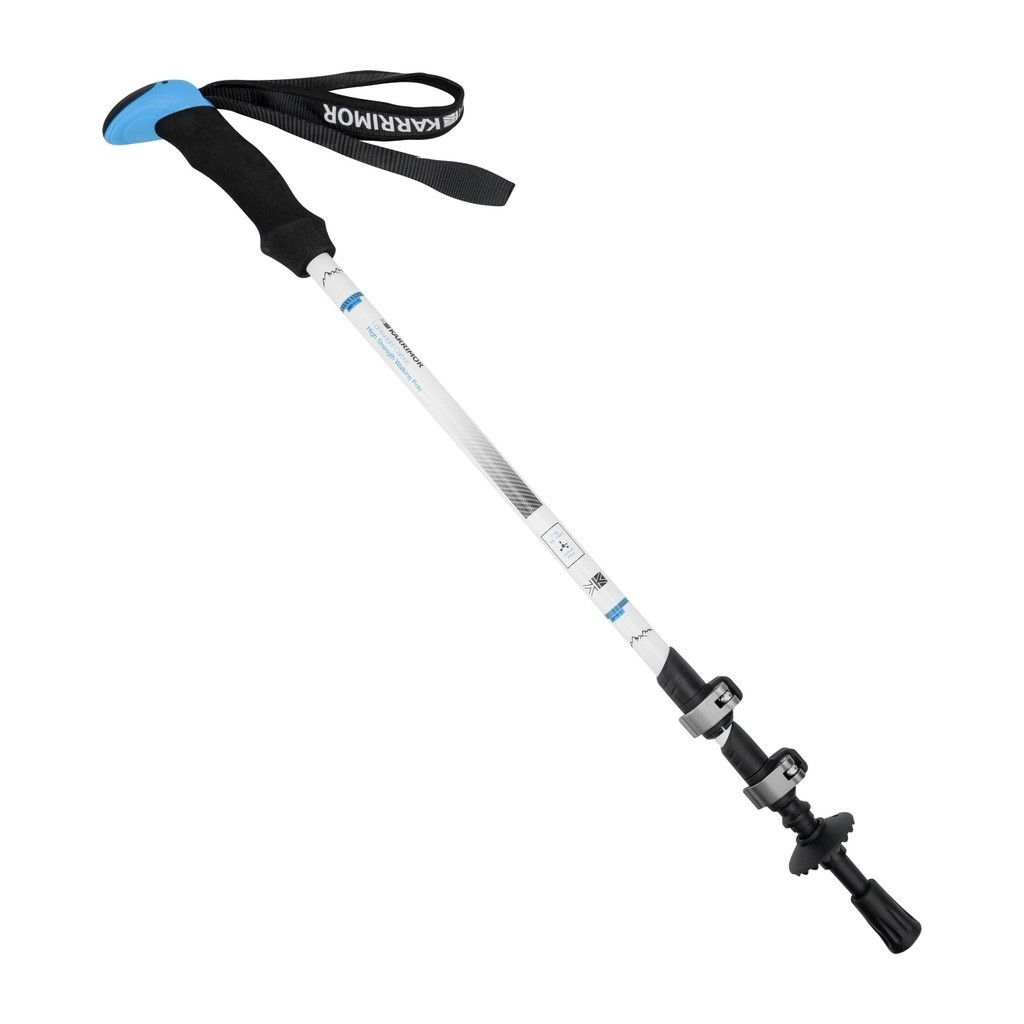 Karrimor Unisex Adults Carbon Walking Poles White Blue Sports Direct Shopee Malaysia