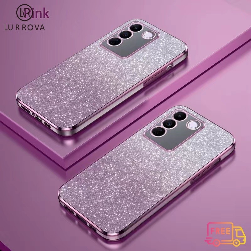 Phone Case Reno11 5G Reno 11 Pro 5G Fashionable highend electroplated transparent case, shock