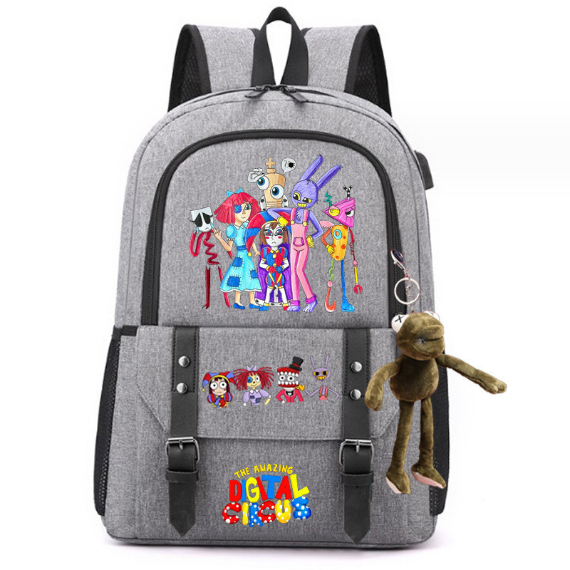 SQ3 THE AMAZING DIGITAL CIRCUS Backpack for Student Large Capacity ...