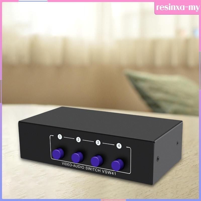 [ResinxaMY] AV RCA Switch, RCA Switcher, RCA Splitter, RCA Selector ...