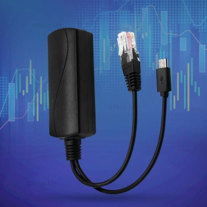 PoE Splitter 5V Micro USB Power Over Ethernet 48V To 5V Active Plug For ...