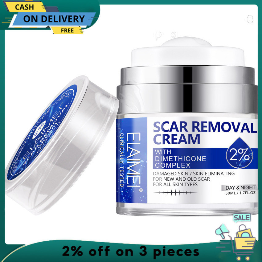 ELAIMEI Skin Scar Removal Cream Scar Repair Cream Reduce Scar Area Prevent Scar Hyperplasia Acne