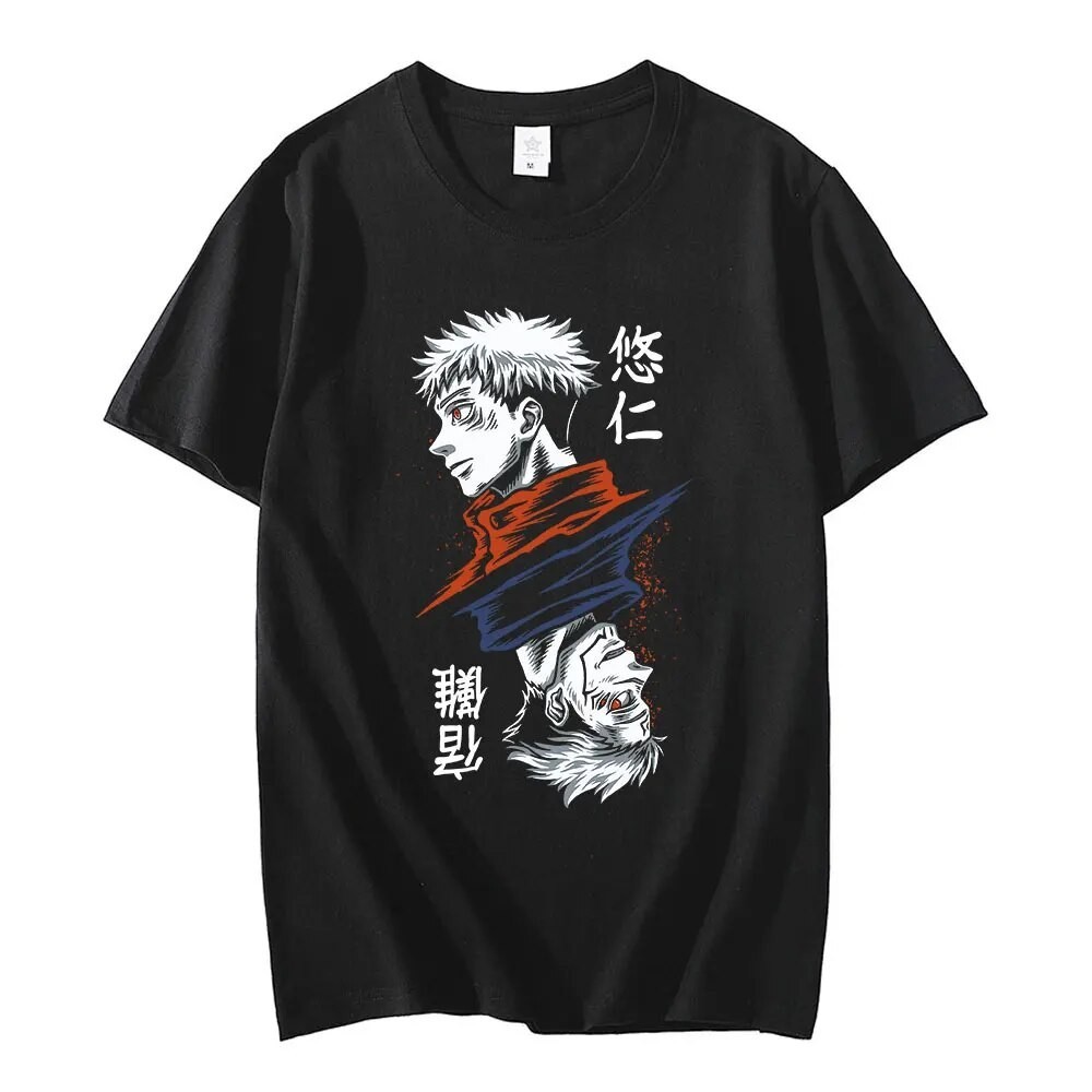 Anime Jujutsu Kaisen T Ryomen Sukuna Itadori Yuji Graphic Tshirt Cool ...