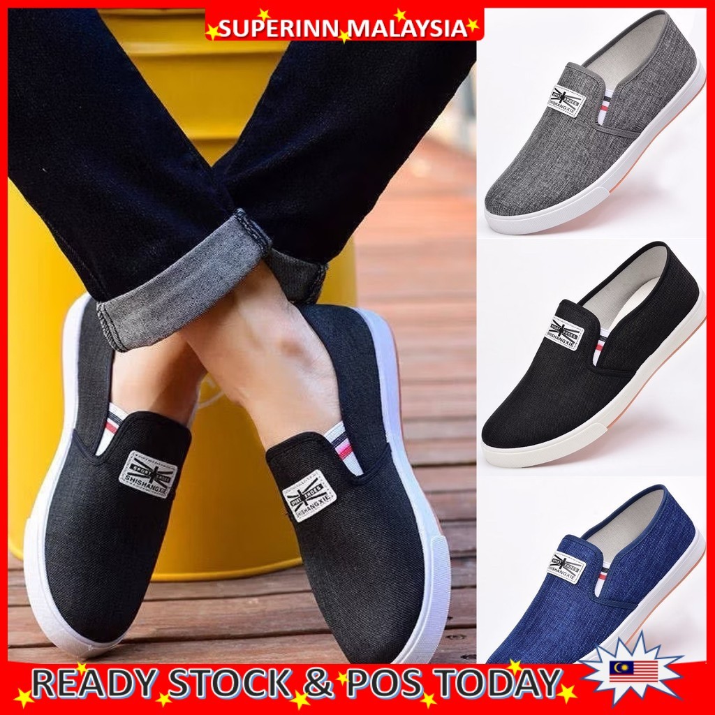 READY STOCK SUPERINN Men Sneakers Shoes Kalking Running Sport Man ...
