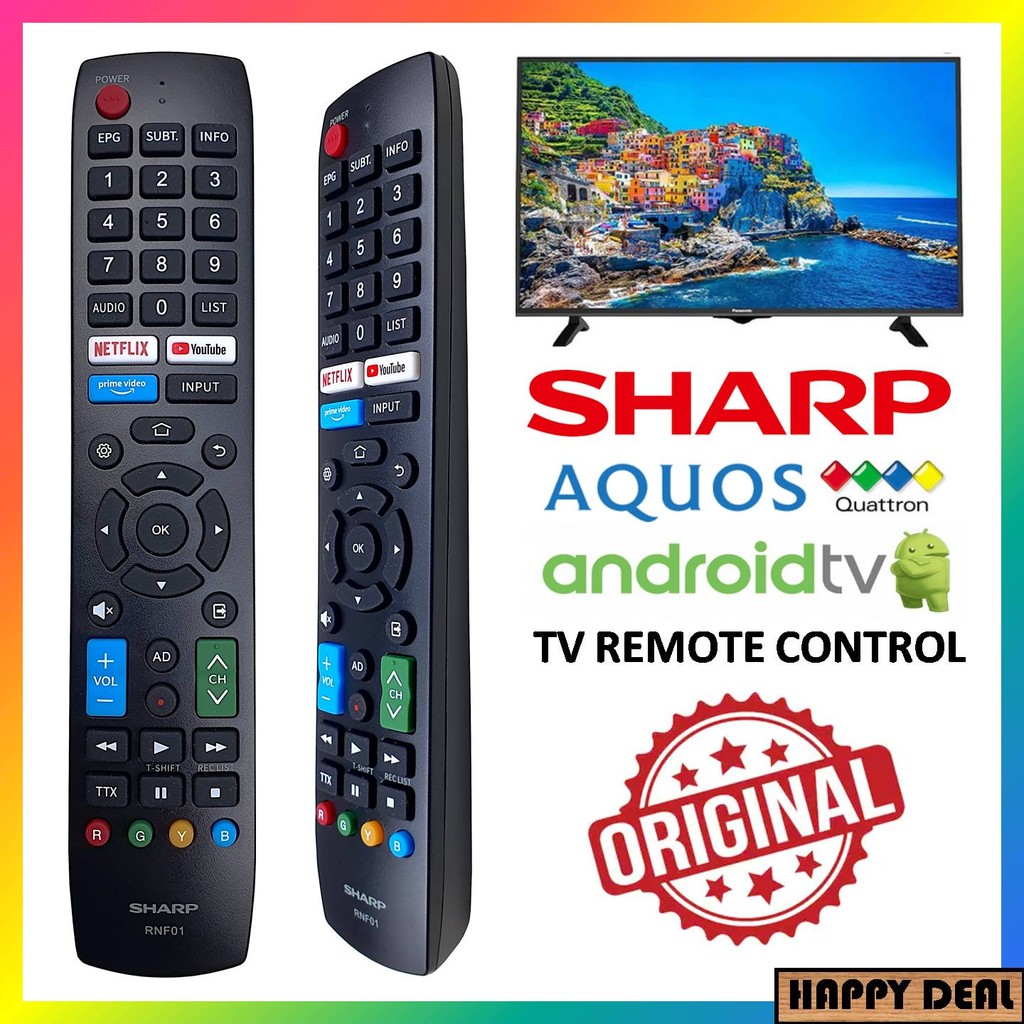 [ORIGINAL] SHARP AQUOS ANDROID SMART TV Netflix Youtube Prime Video ...