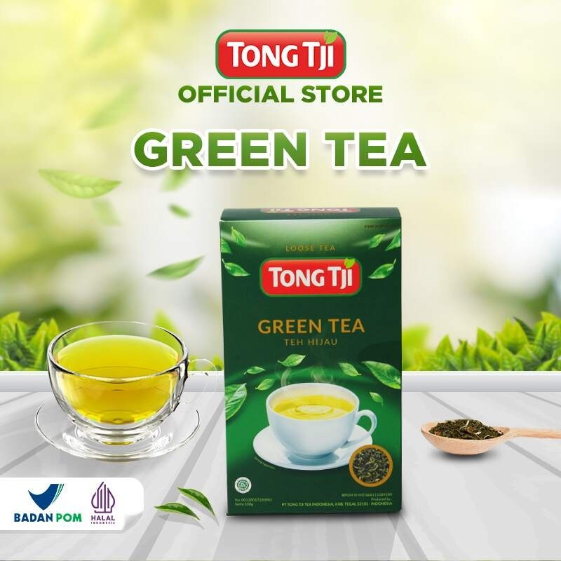 Tong Tji Green Tea 100g, Brewed Tea per Pack | Shopee Malaysia