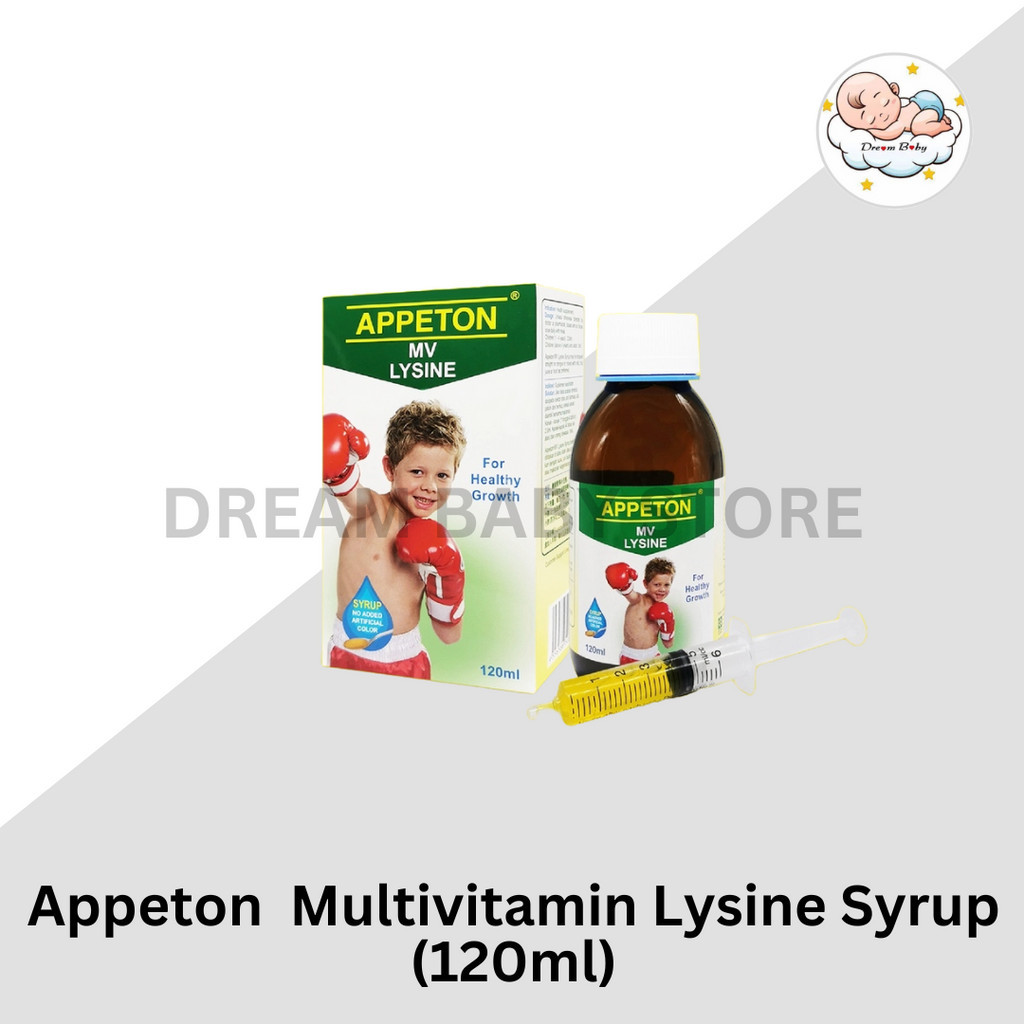 APPETON Multivitamin Lysine Syrup (120ml) Shopee Malaysia