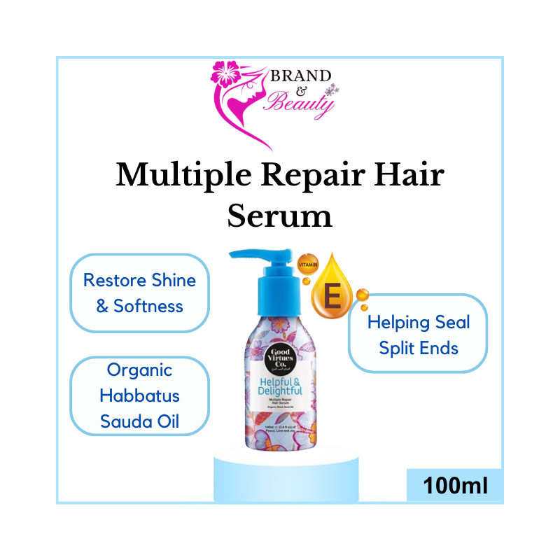 Good Virtues Co. Multiple Repair Hair Serum I Instant Smoothness I