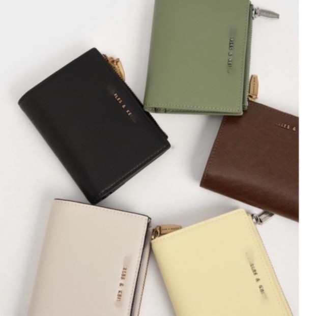 Wallet Purse Cardholder Simple Card Storage Multi Function Wallet Dompet Perempuan Charles And Keith purse CK Shopee Malaysia