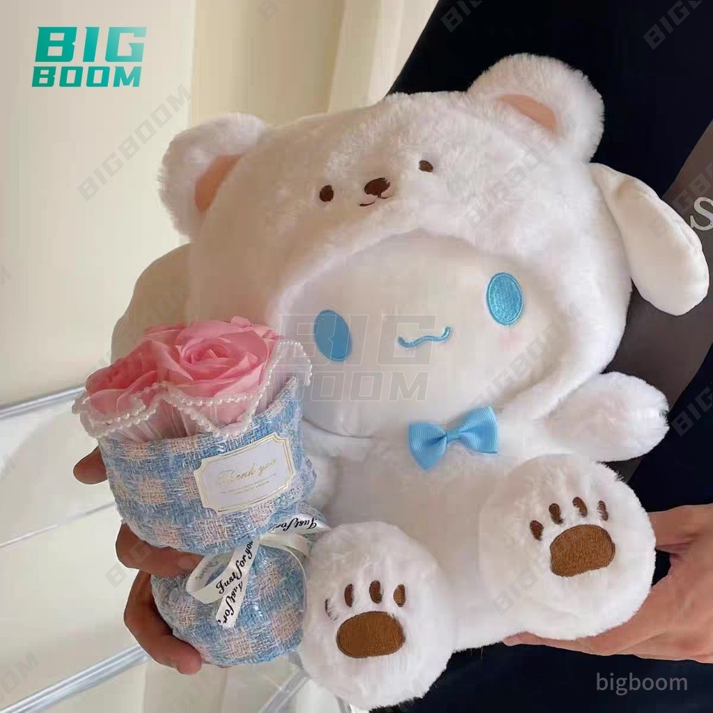 25cm Sanrio Cinnamoroll Kuromi Pochacco Teddy Bear Cute | Shopee Malaysia