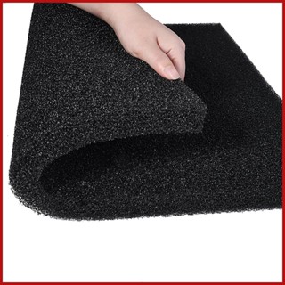 Aquarium Filter Foam Pad Pond Filter Media Foam Easy To Cut Black ...