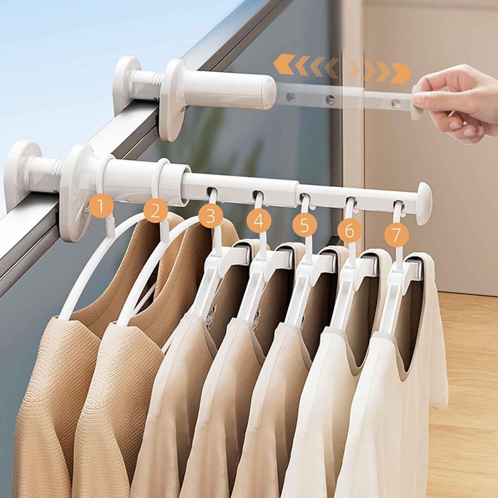 Travel Clothes Drying Rack Window Clothes Rack Foldable Clothes Drying ...