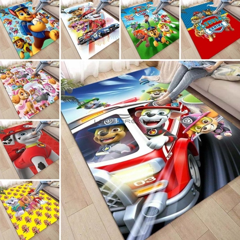 Cartoon Dog patrol team (PAW PATROL) carpet living room bedroom bedroom ...