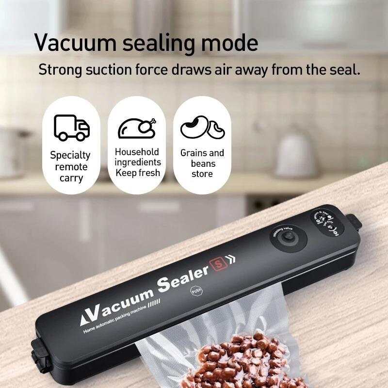 Vacuum Sealer Machine Mesin Pengedap Vakum Vacuum Food Sealer packaging