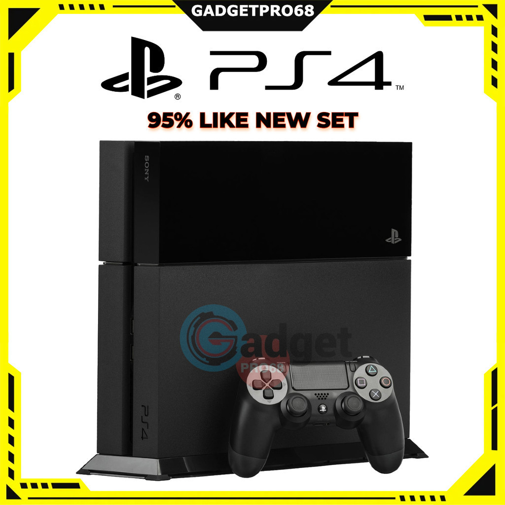 SONY PlayStation 4 SLIM/FAT 500GB 1TB PS4 With Complete Accessories 95% ...
