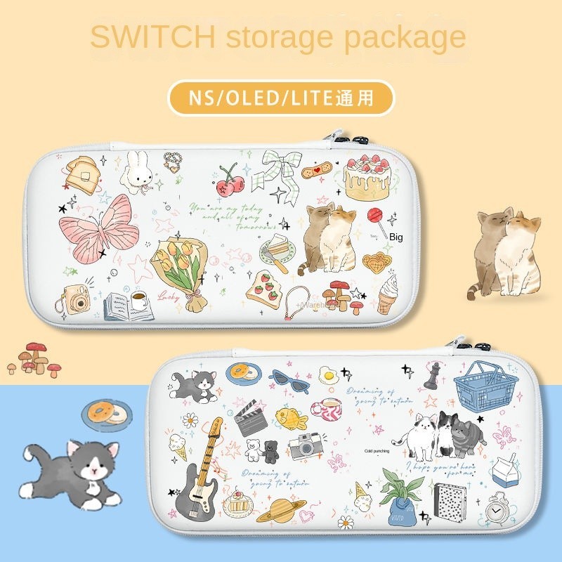 Nintendo Switch Storage Bag Large Capacity Switched Cute Animal Handle ...