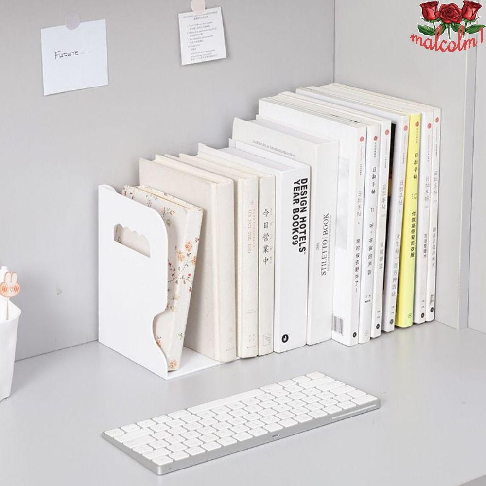 MALCOLM1 Foldable Storage Rack, Retractable With Pen Holder Desktop ...