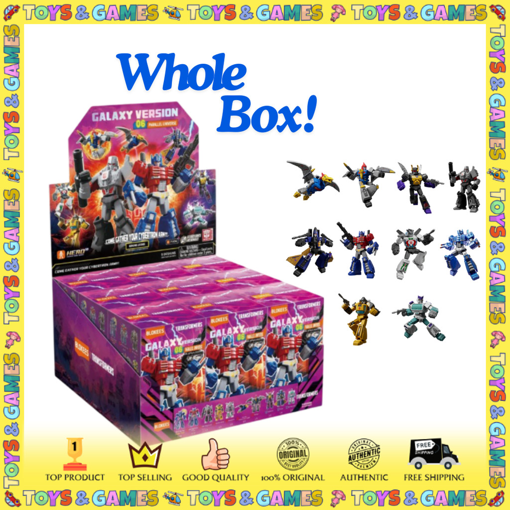 Blokees Transformers Galaxy Version 06 Blind Box Parallel Universe 1 ...