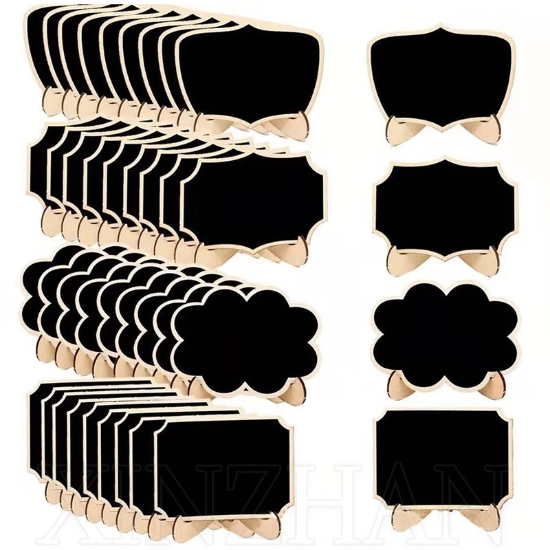 Craft Message Board Ornaments - Small Notice Chalkboard - Table Place ...