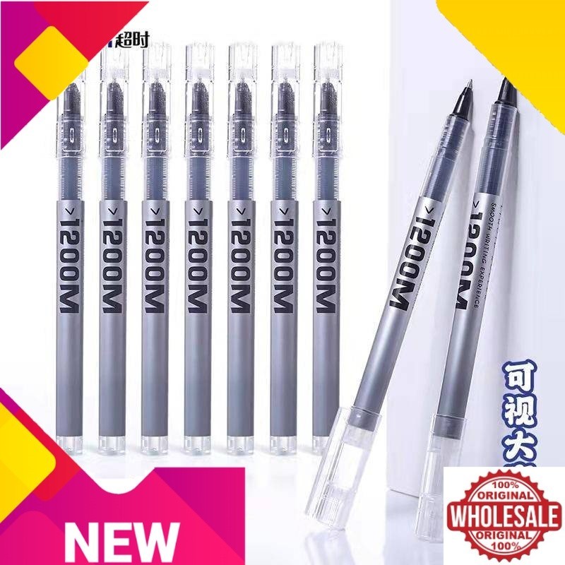 CHOSCH Gel Pen WaterResistant Black/Blue/Red 0.5mm R458 Ink Pen 超时中性油笔签名笔 Shopee Malaysia